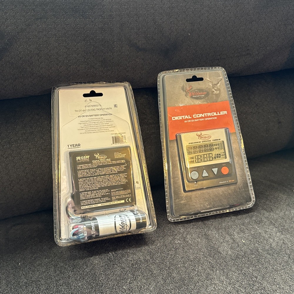 Wildgame Innovations Premier Digital Game Feeder Timer Controller 6V/12V TH-DT