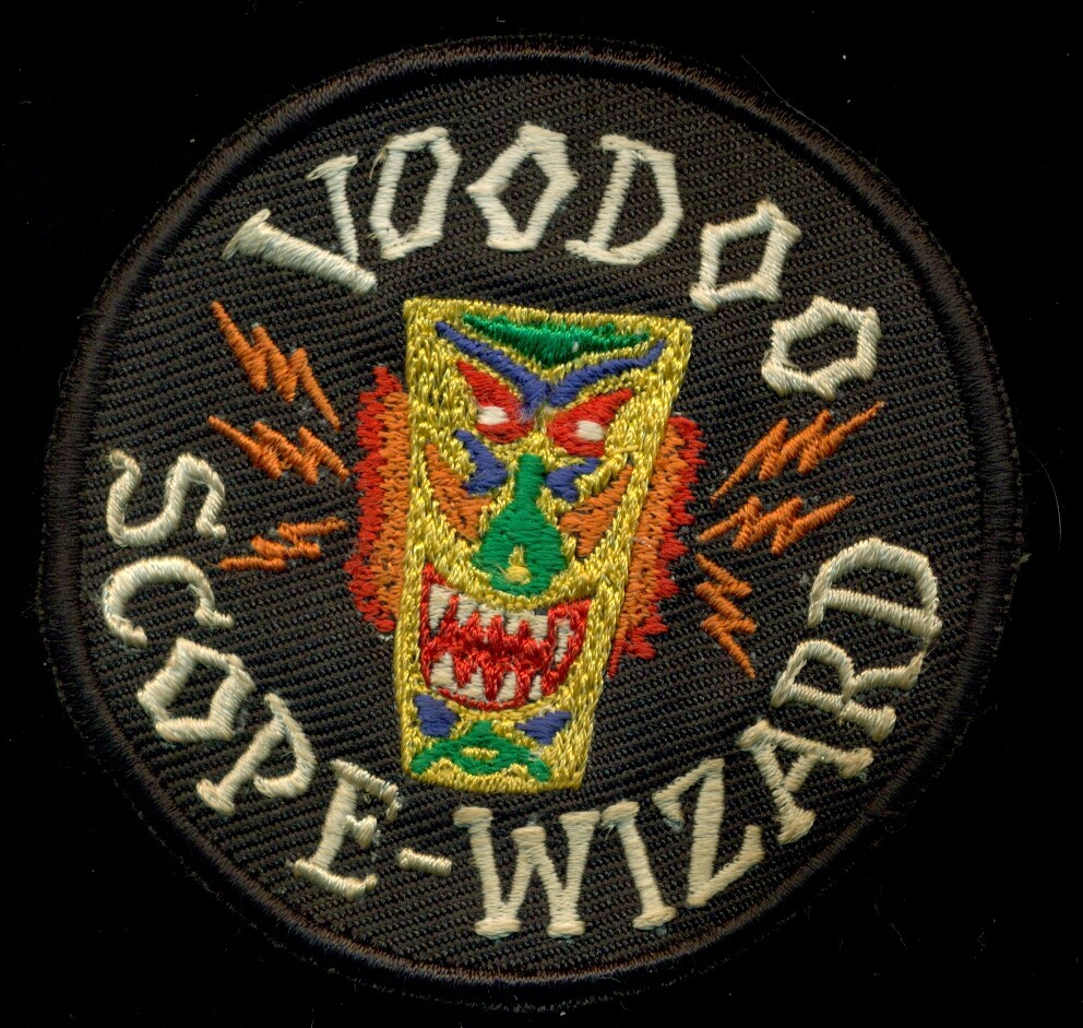 USAF Voodoo Scope Wizard F-101 CF-101 Patch N-15