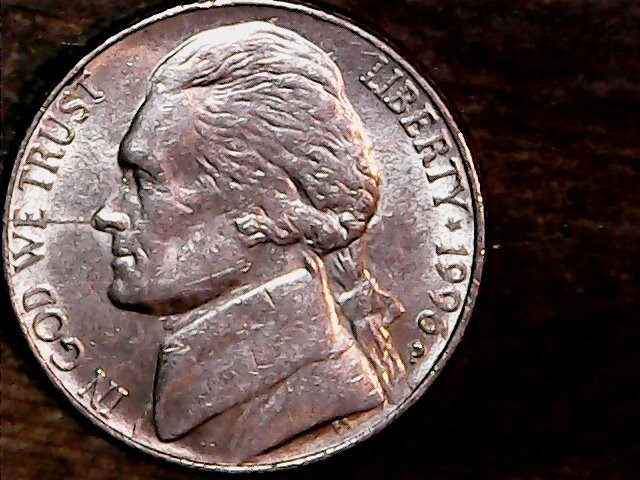 1996 nickel Pinocchio nose die crack  Error