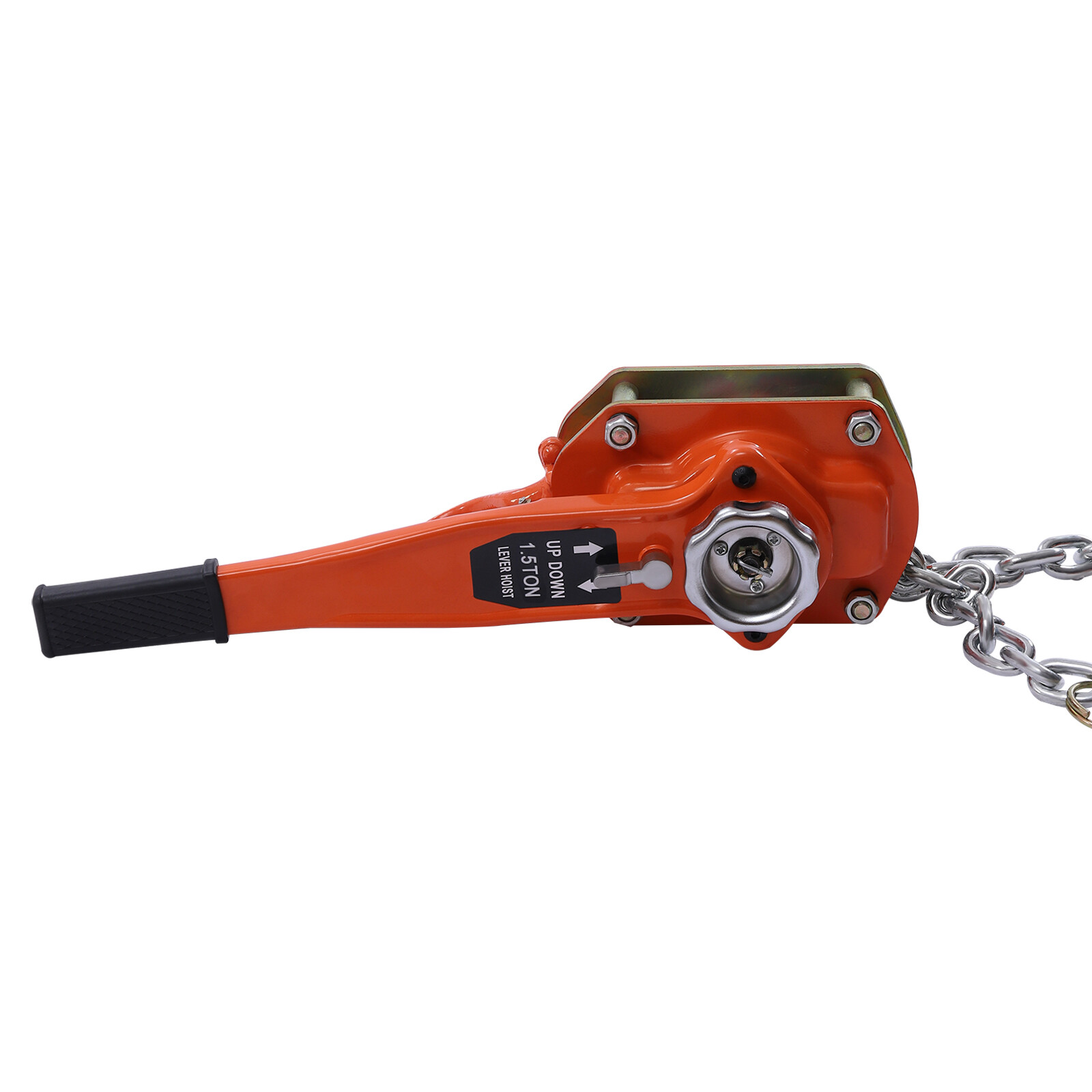Lever Block Chain Hoist Ratchet Type Come Along Puller 20 FT Lifter 1.5 Ton New