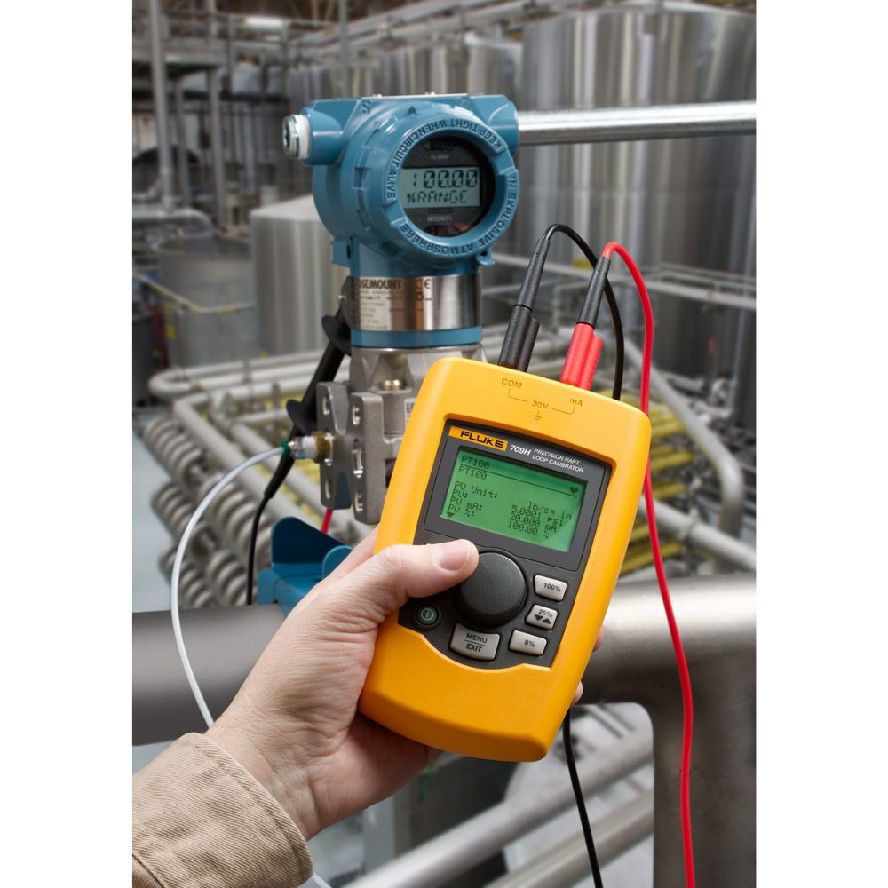 Fluke 709H Precision mA Loop Calibrator with HART Communications / Diagnostics