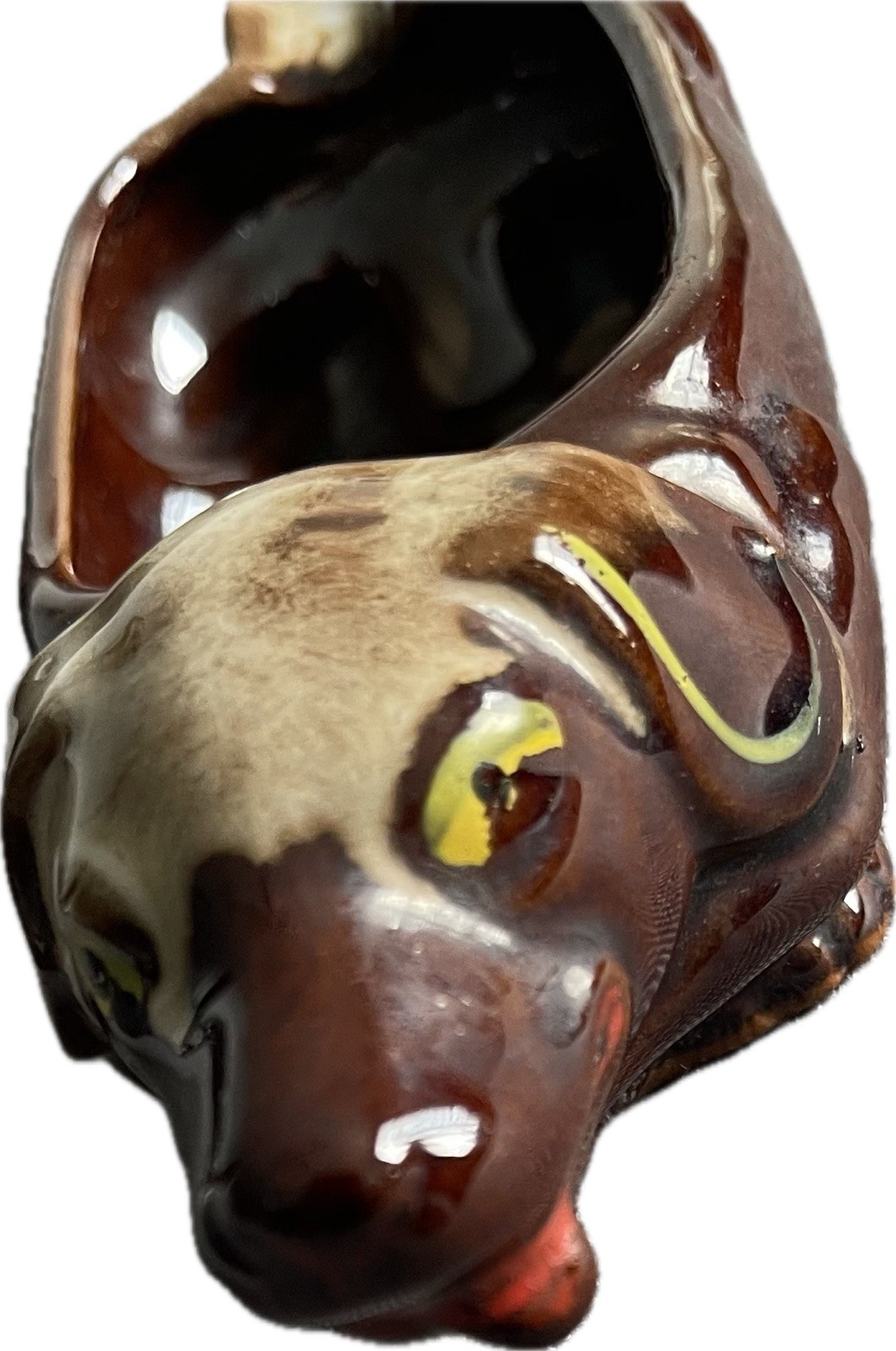 Vintage Nesco Dachshund Dog Ashtray Japan