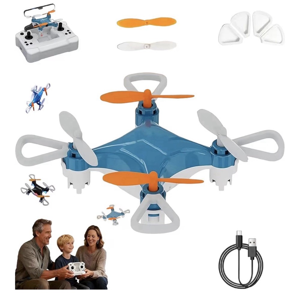 Mini Drone with Easy Stunt Flights & 360° Tricks - Perfect Beginner Friendly Fly