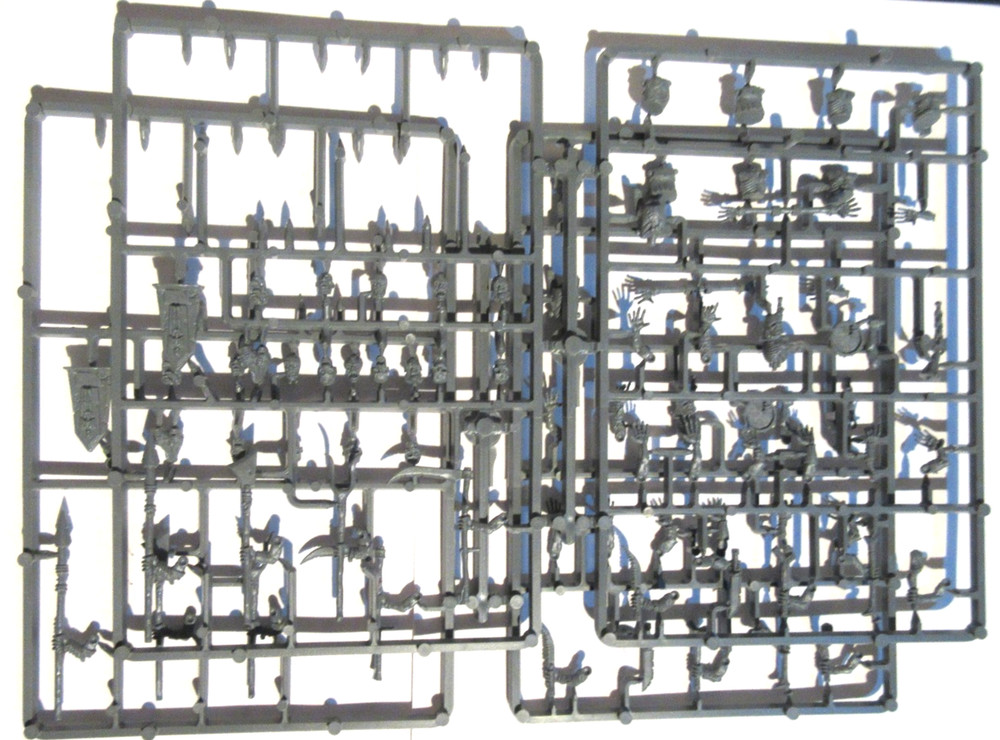 Warhammer Undead Deadwalkers OOP Zombies Bits 4 Sprues