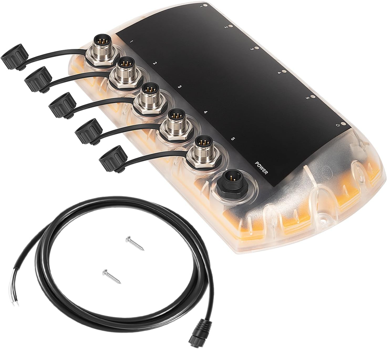 411850-1 5 Port Ethernet Switch for Humminbird AS ETH 5PGL, APEX, SOLIX, Helix