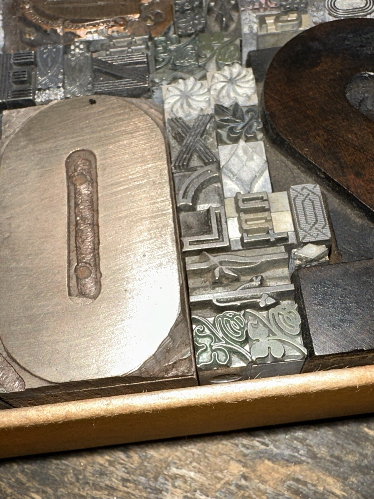 Printing Blocks Ornamentals Borders Dingbats. Wonderful Variety!! #58 Beautiful!