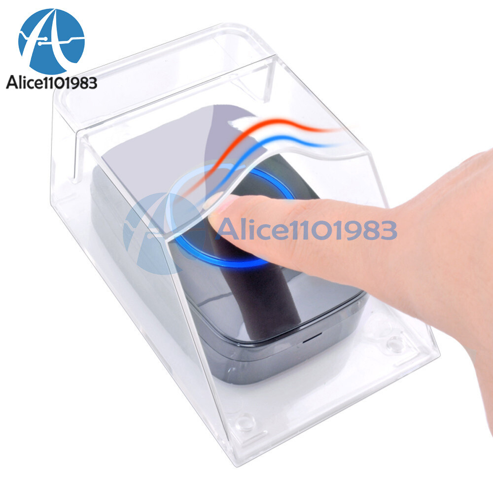 Universal Transparent Doorbell Case Waterproof Cover Rain Proof Button PC