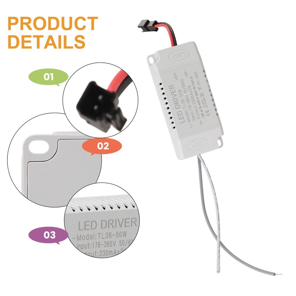 LED Driver Constant Current Home Improvement Diameter 80mm Height 24mm