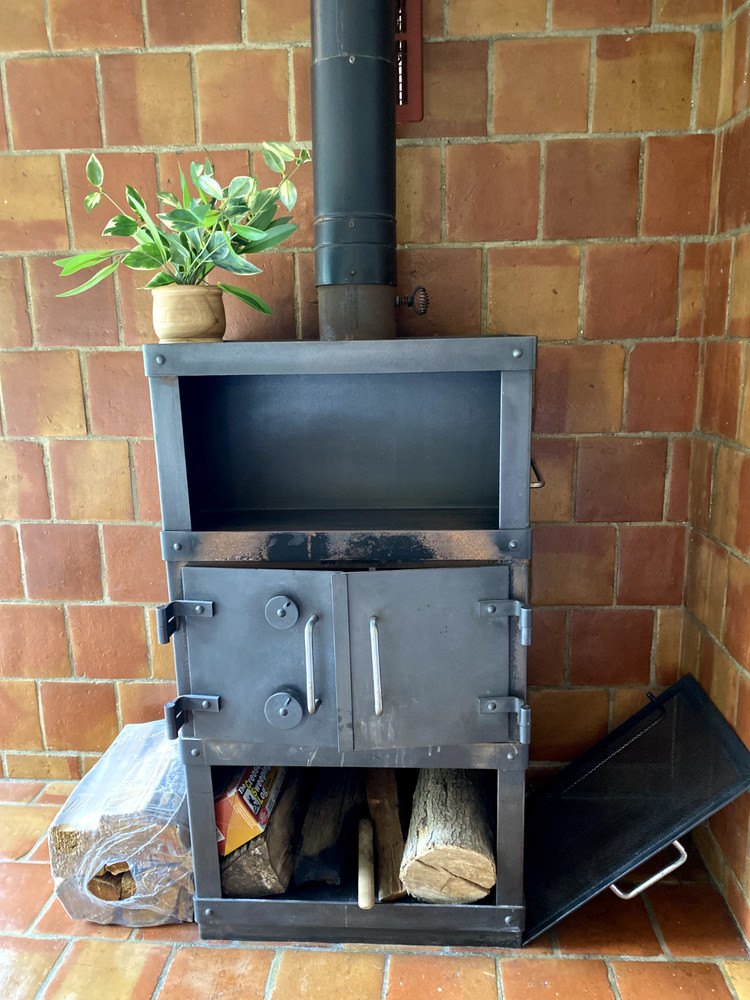 wood burning stove