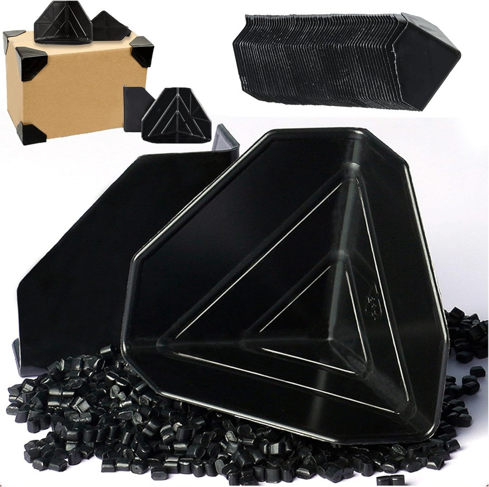 80 Pack Shipping Box Corner Protectors Plastic Packaging Edge Protectors,Plastic