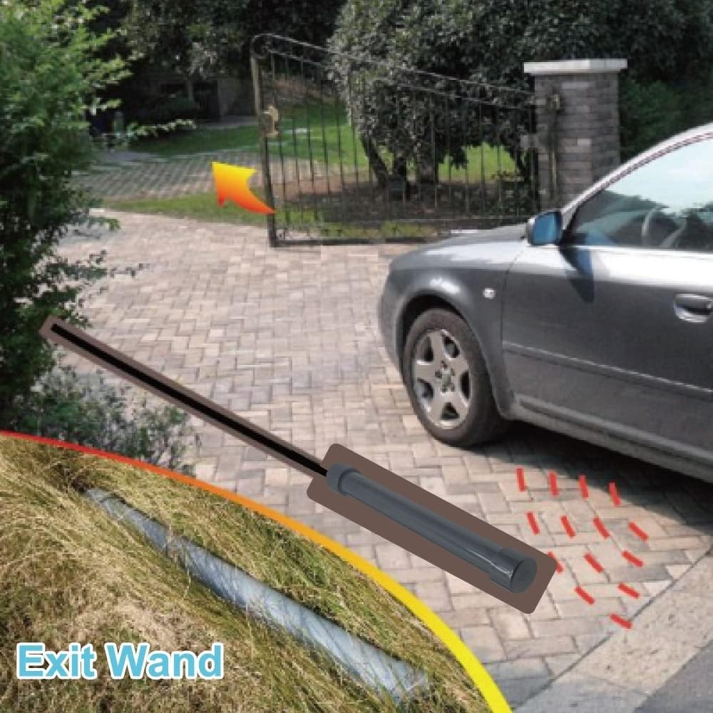 Gate Opener Exit Wand - Automatic Driveway Car Detector, Easy Install