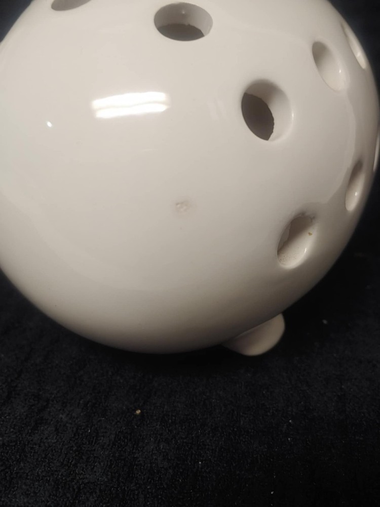 lenny mud ceramic hedghog pencil holder