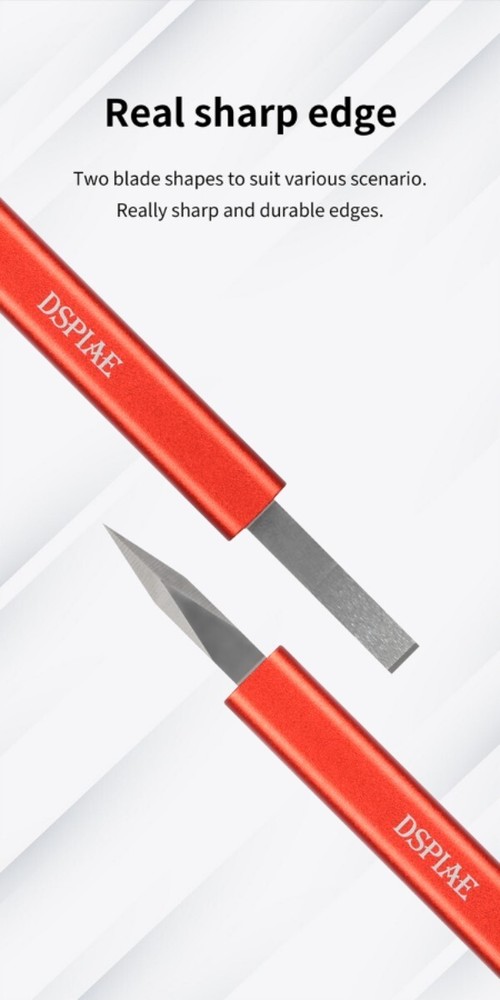 DSPIAE: Broad Edge Utility Knife / Scribber & Bevel Blade - Model Hobby Tool