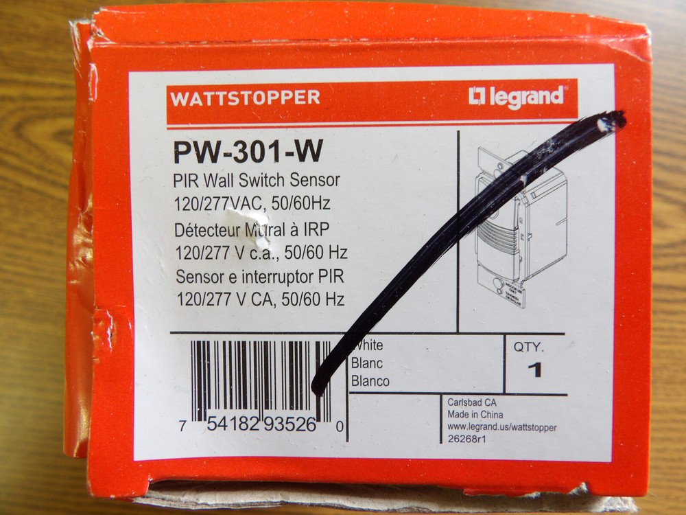 legrand wattstopper PW-301-W