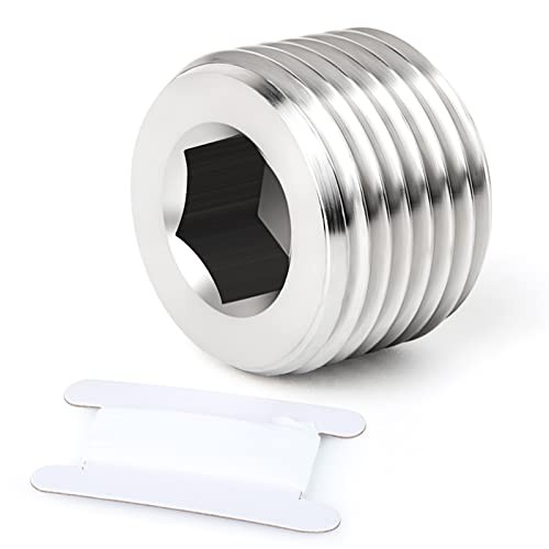 PCS 304 Stainless Steel Internal Hex Thread 2" NPT (Internal Hex Thread) 1