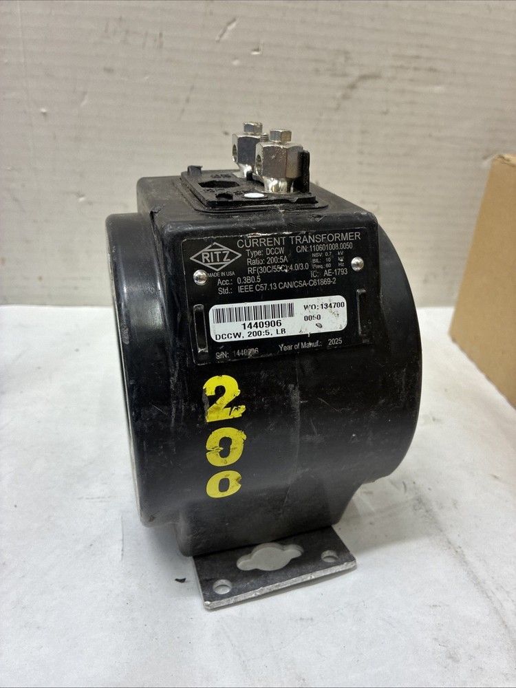 RITZ Current Transformer DCCW, 110601008.0050
