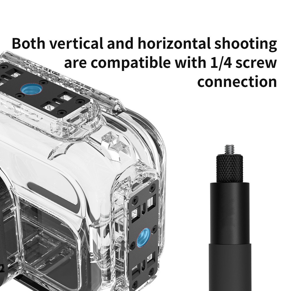 60M Diving Waterproof Protective Case Accessory For Insta360 ACE Pro Camera tt