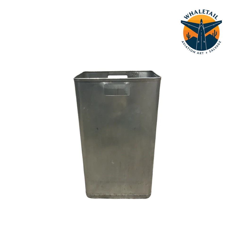 Airplane Interior Aluminum Trash Bin