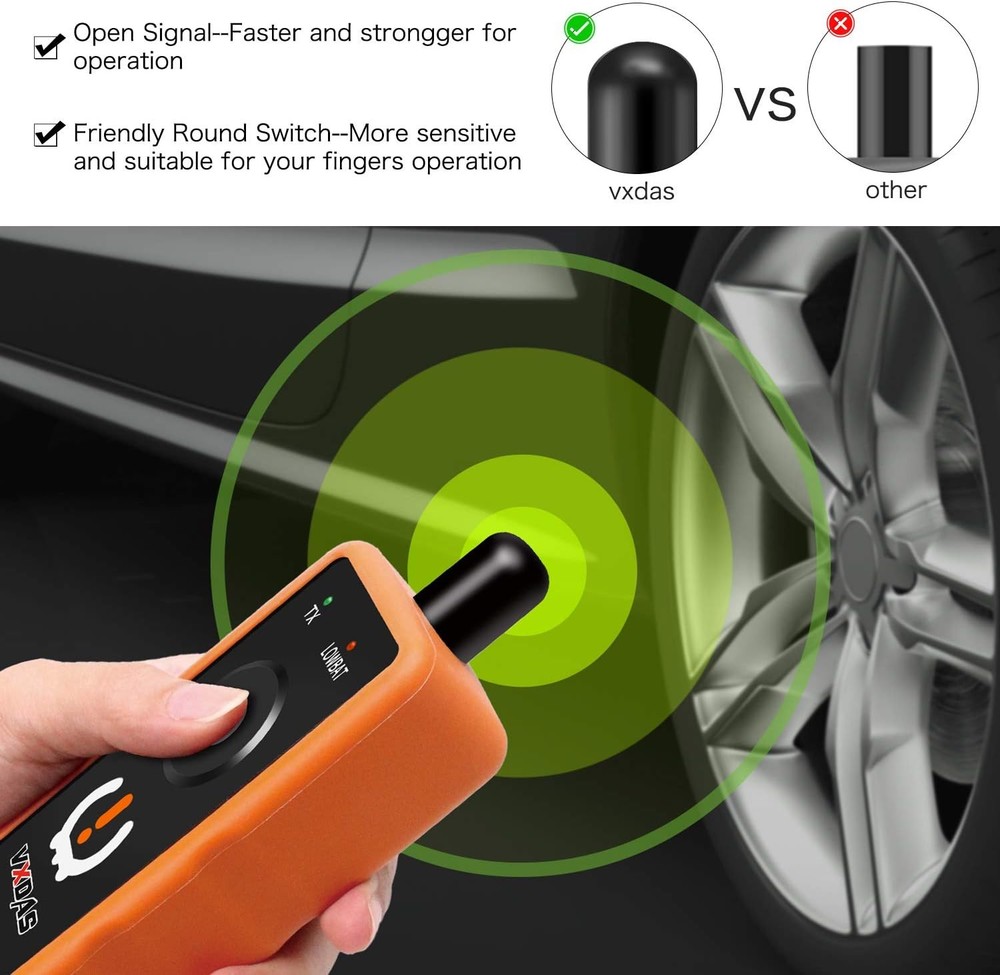 TPMS Relearn Tool Compatible for Tire Pressure Sensor Reset Activation Tool OEC-