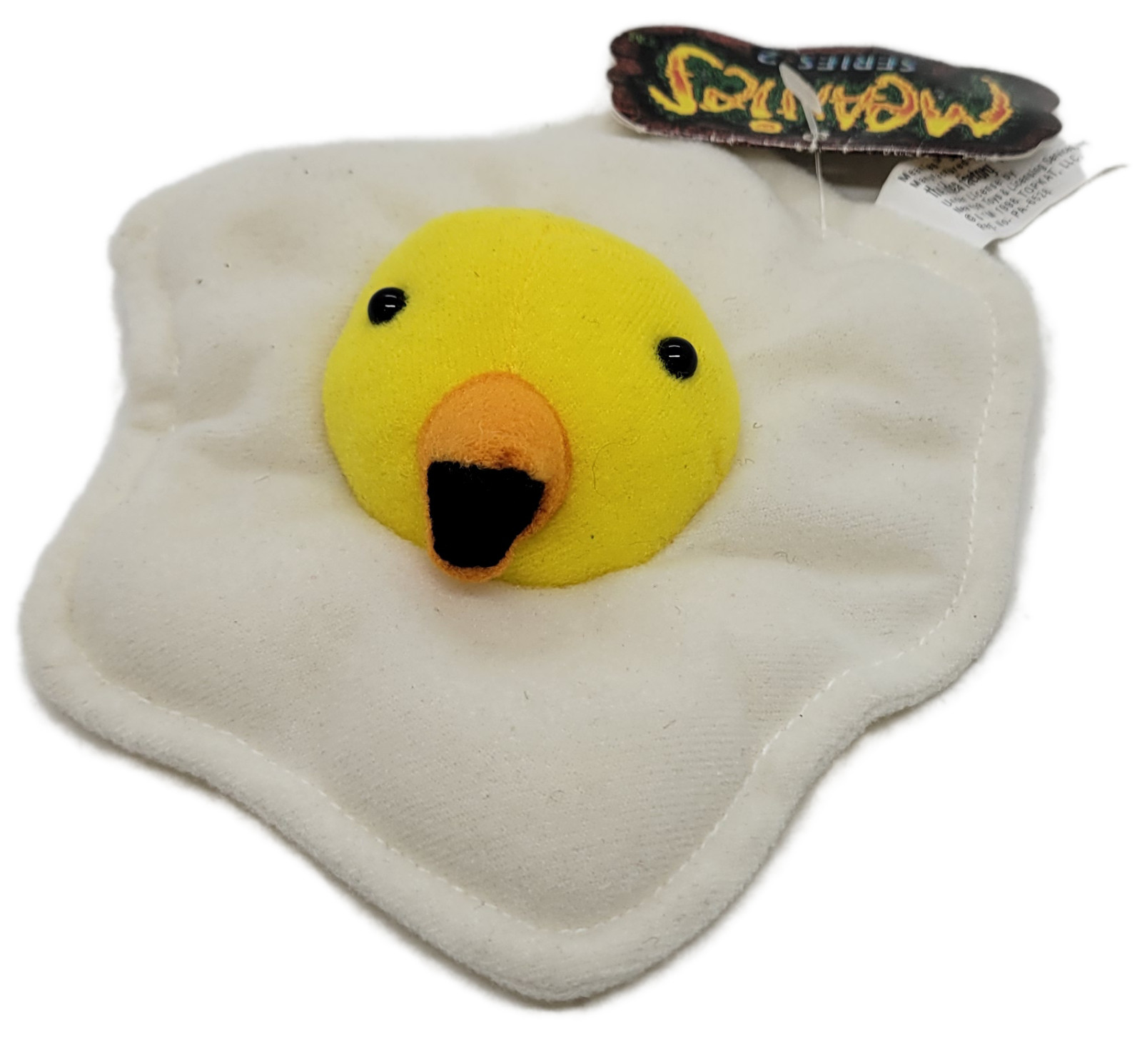 Idea Factory 1998 Meanies Series 2 Sunny The Preemie Chickie Bean Bag Plush