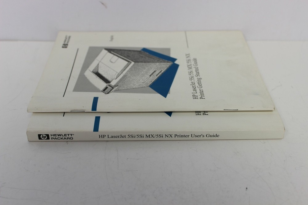 HP LASERJET 5SI/5SI MX/5SI NX PRINTER USER'S GUIDE & GETTING STARTED GUIDE