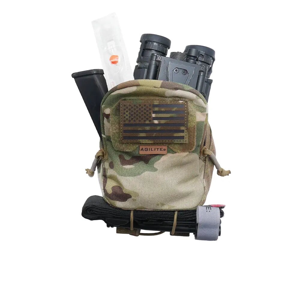 Agilite General All purpose pouch - GP - Molle Compatible - BLACK version - New