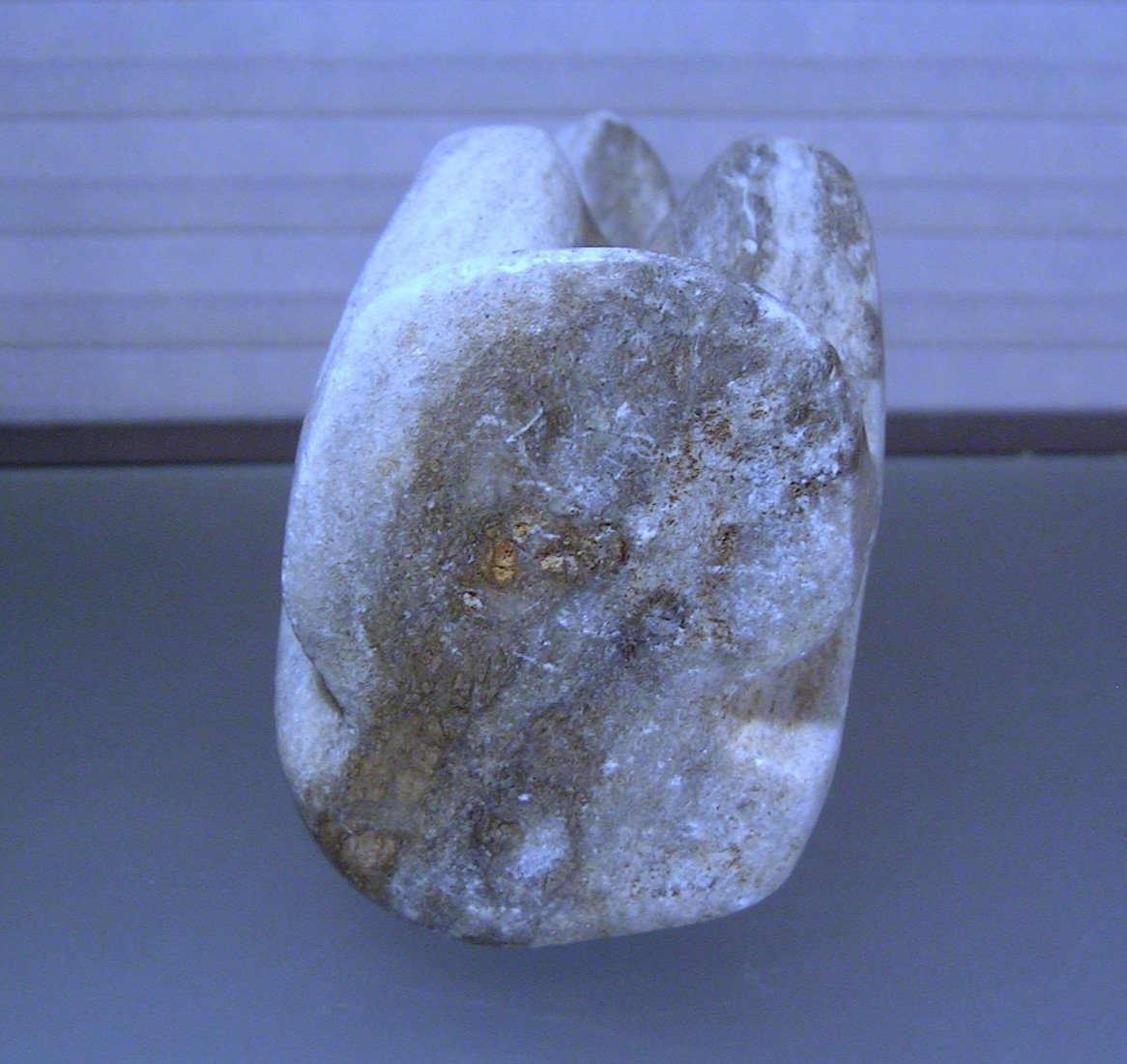 Pre Columbian Mesoamerican Warrior Figure Stone Carving