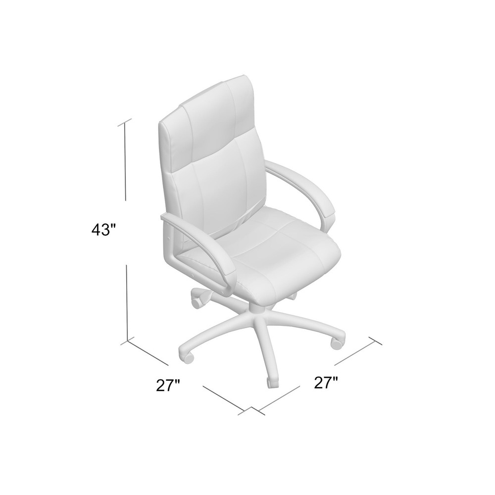 Boss CaressoftPlus Executive High Back Chair MODEL # B7901