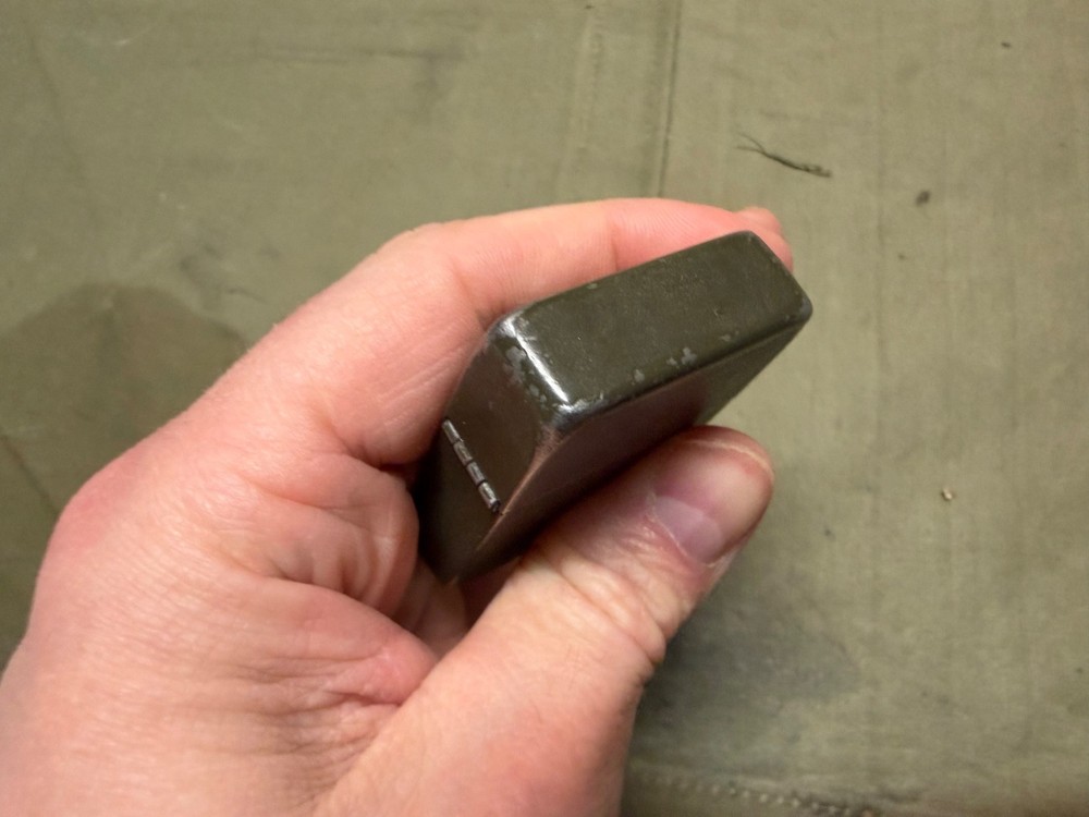 ORIGINAL WWII US ARMY TANKER STYLE OD PARK MADE LIGHTER