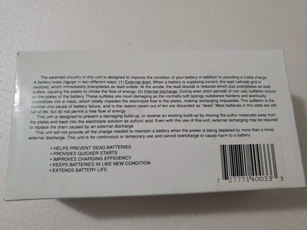 Solargizer Battery Maintenance System C404-6-12-P Plug