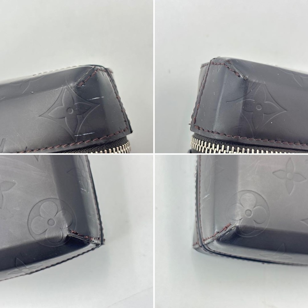 Louis Vuitton M46550 Monogram Glace Ray Pouch Calf Leather