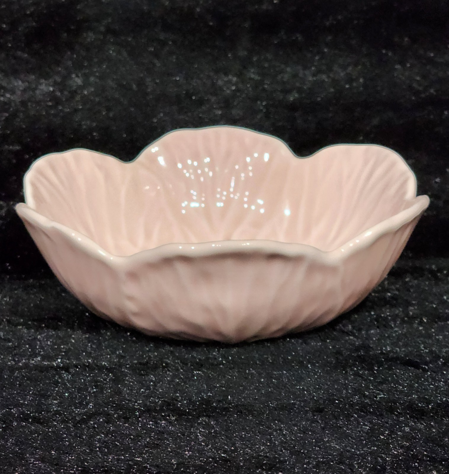 2 Pink Cabbage Cereal Bowls Ceramic 6" Easter 9oz Pinheiro Style Hobby Lob Viral