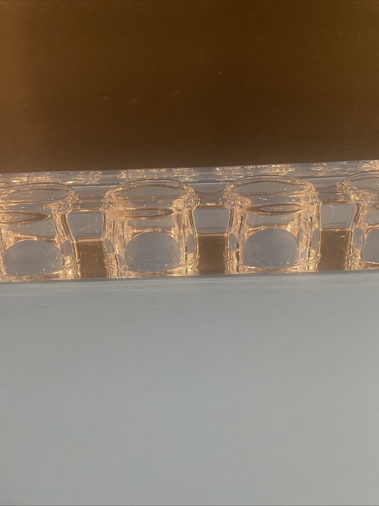 Crystal Glass Rectangular Tealight Bar( T-31)( T-35?)