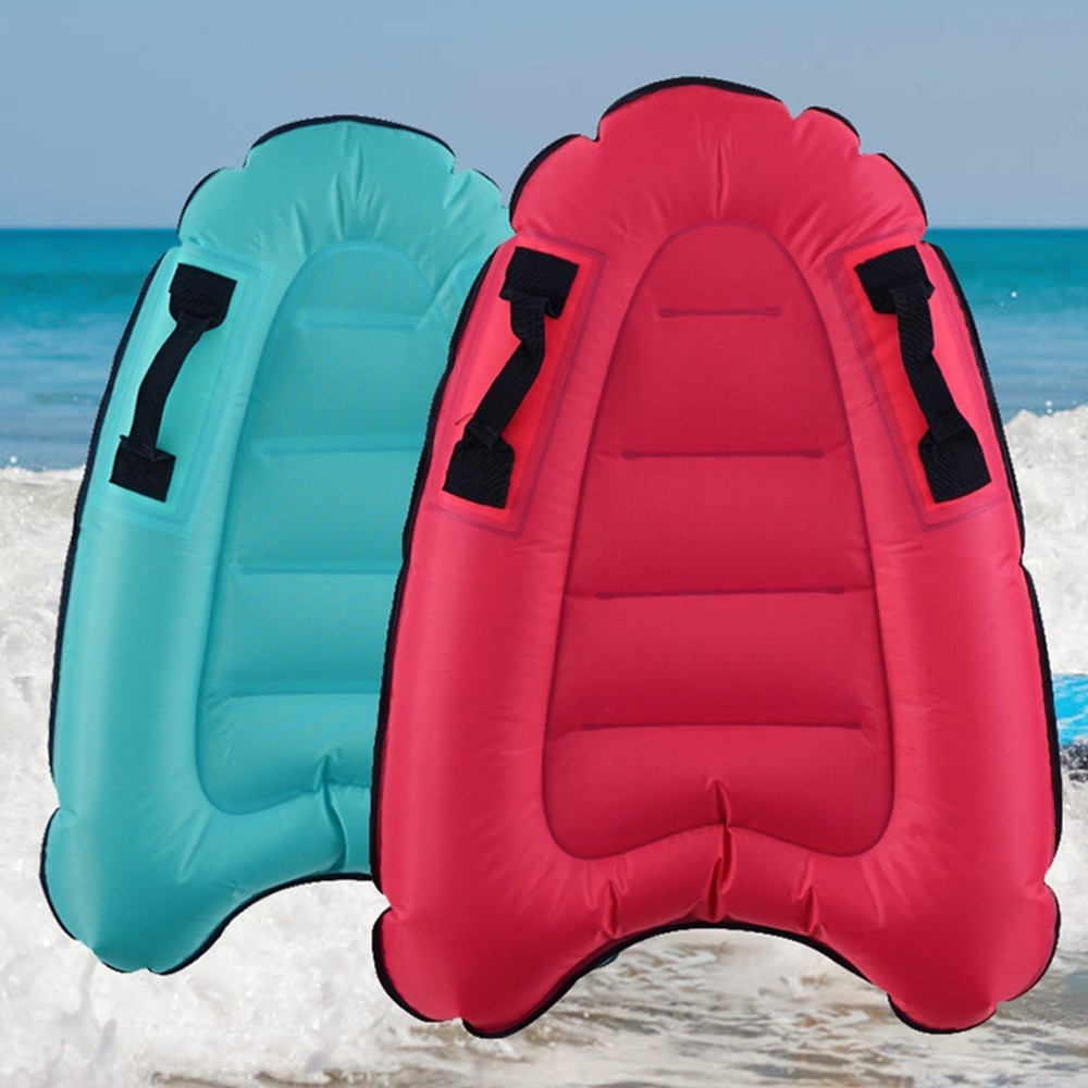 Inflatable Float Learning Swim Plate Bodyboard Inflatable Folding Design