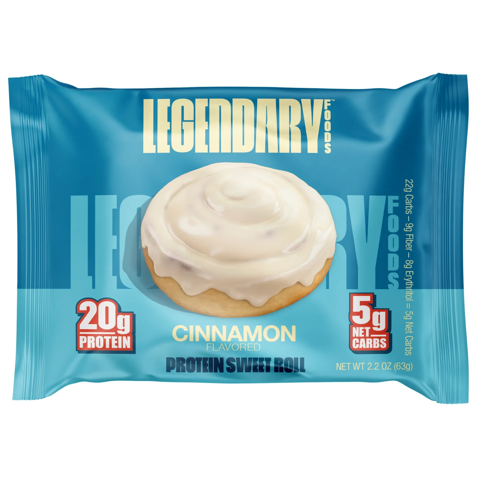 Legendary Foods Protein Sweet Roll - Cinnamon 4 Pk 2 Boxes