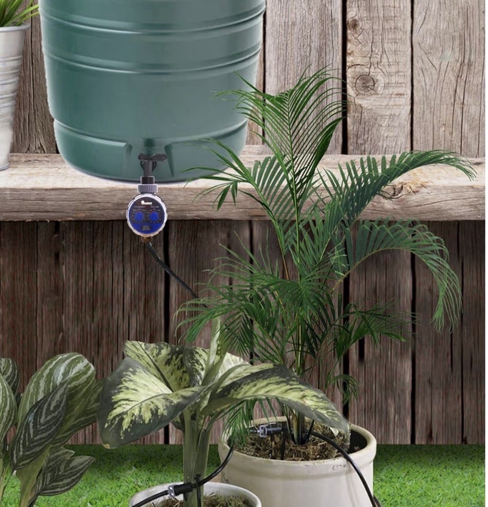 Yardeen Sprinkler Water Timer Programmable Garden Zero Pressure Waterproof Irrig