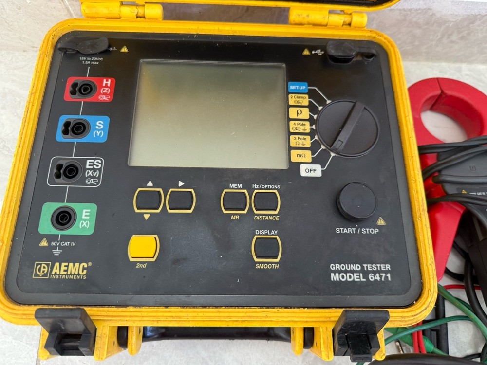 AEMC Model 6471 Ground Tester
