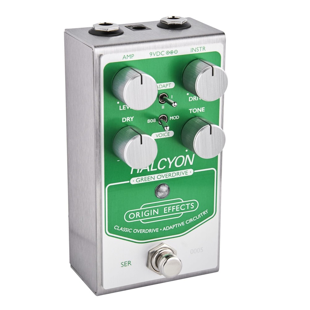 Origin Effects Halcyon Green Overdrive Pedal