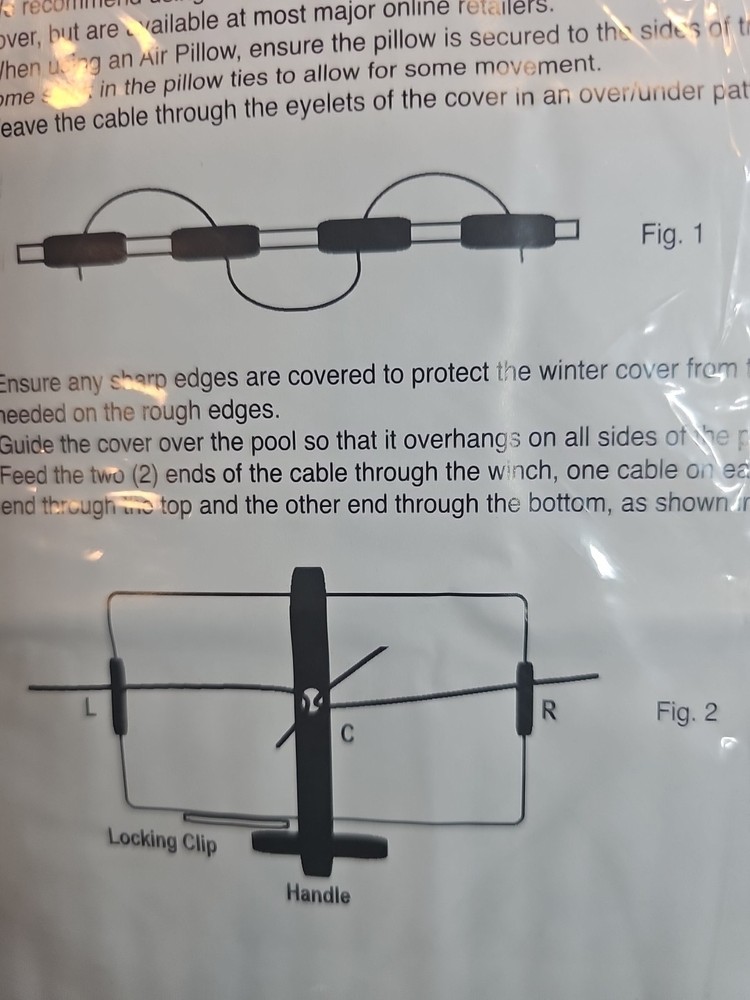 Winter Block Pool Cover Premium Block