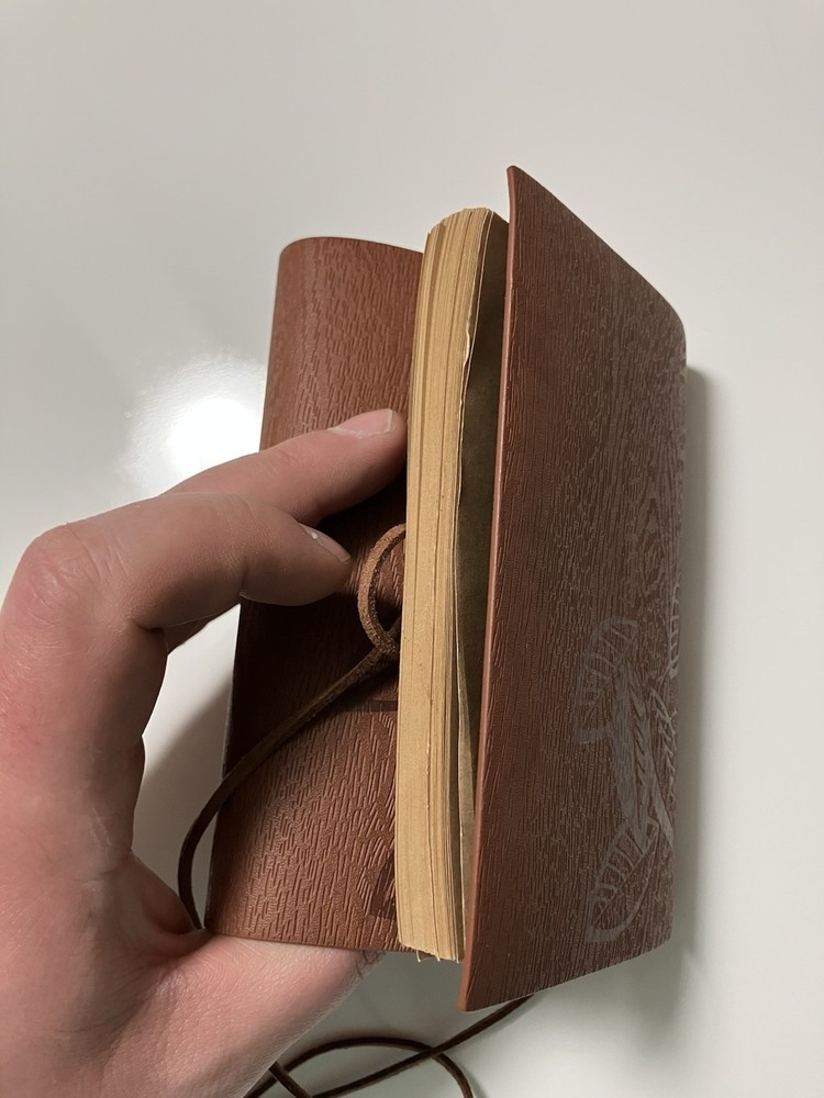 Faux Leather Journal Unused