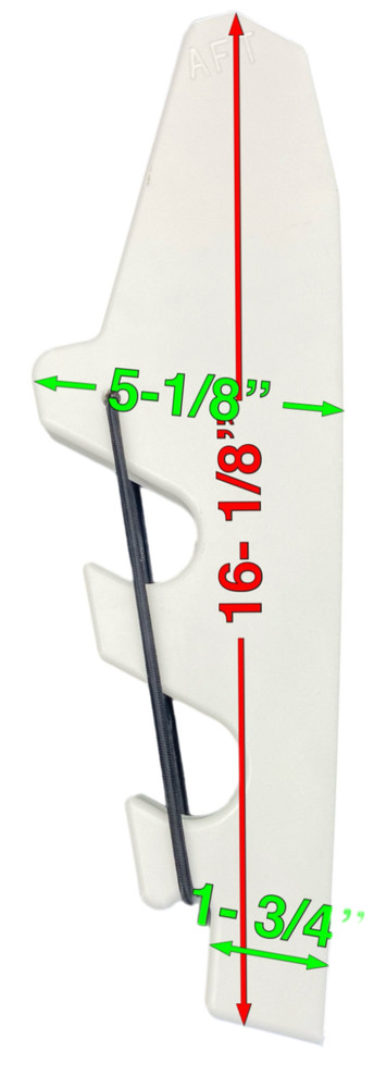 2- Rod Poly Bungee Rod Holder Rack- AFT