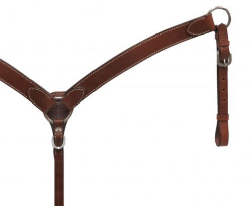 Showman Pony Leather Breast Collar 13652