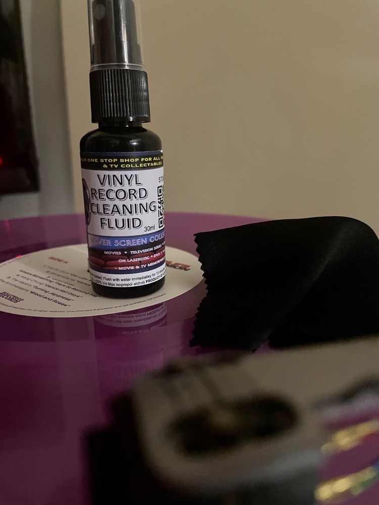 Vinyl Record Cleaning Solution Made in Oz plus Microfibre Cloths Free Post
