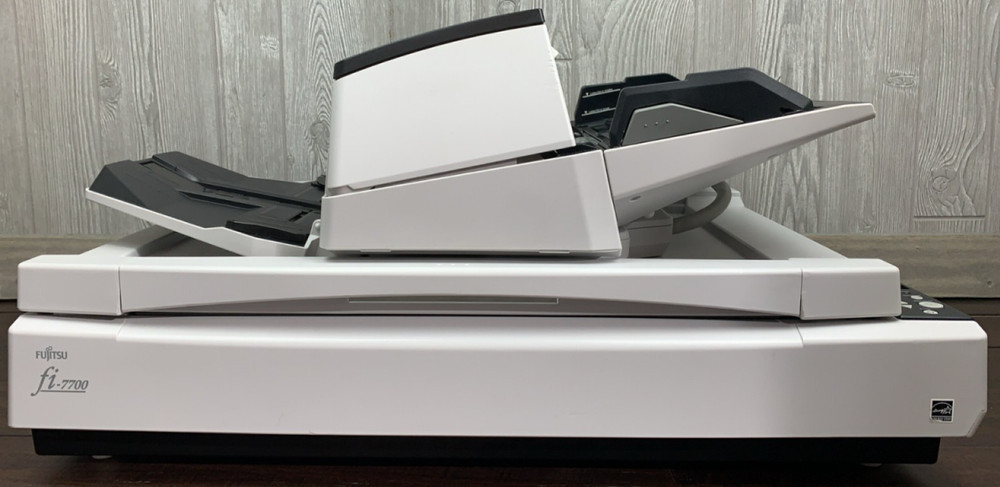 Fujitsu fi-7700 Duplex Flatbed Document Scanner PA03740-B005 Flatbed Scan Issue