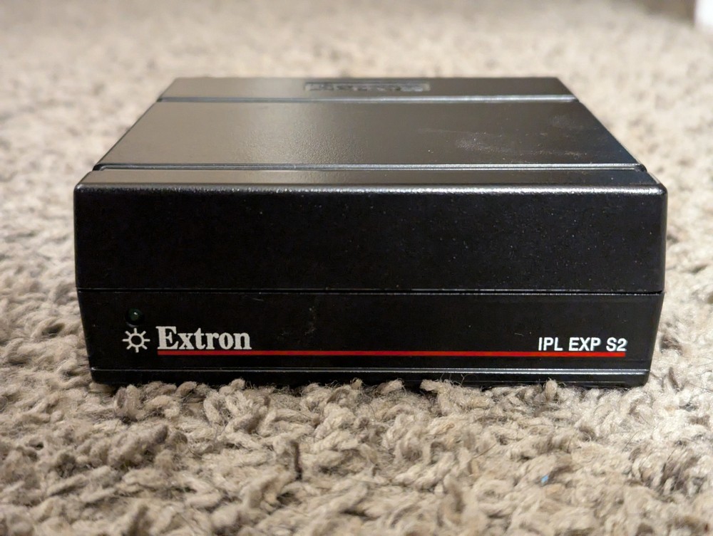 Extron IPL EXP S2 IP Link Pro Control Interface - Open Box RS232 COM IPCP