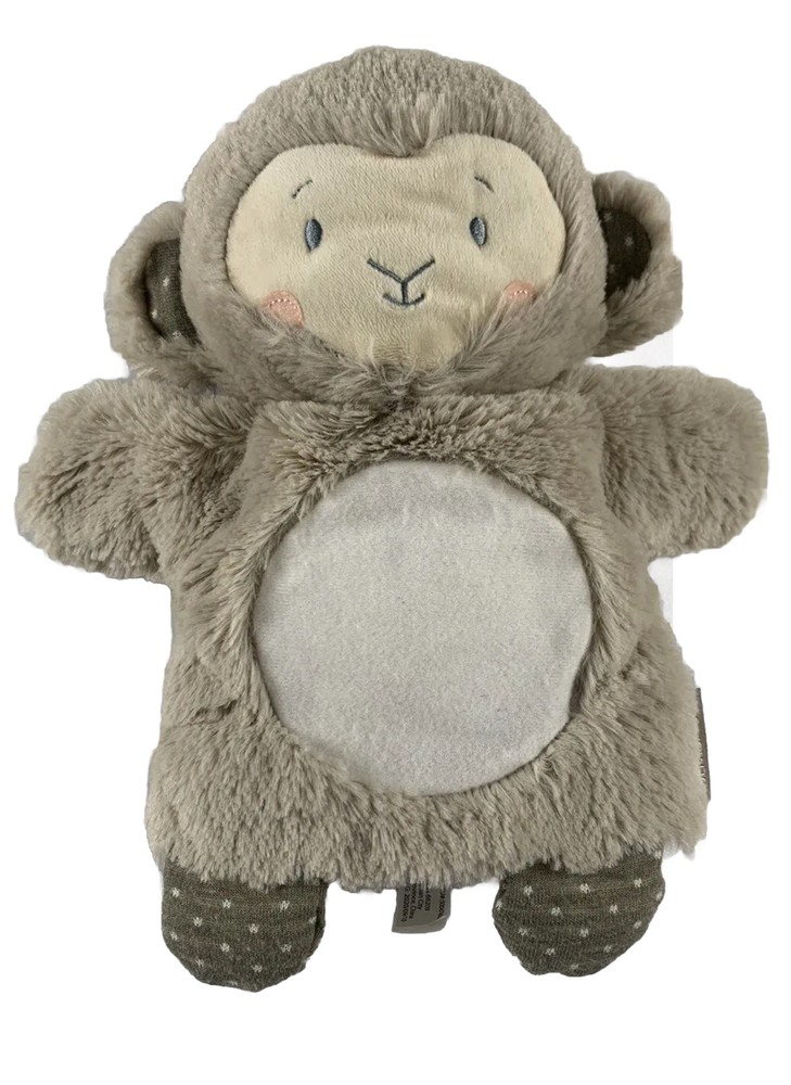 DEMDACO Monkey Soft Plush Stuffed Hand Puppet