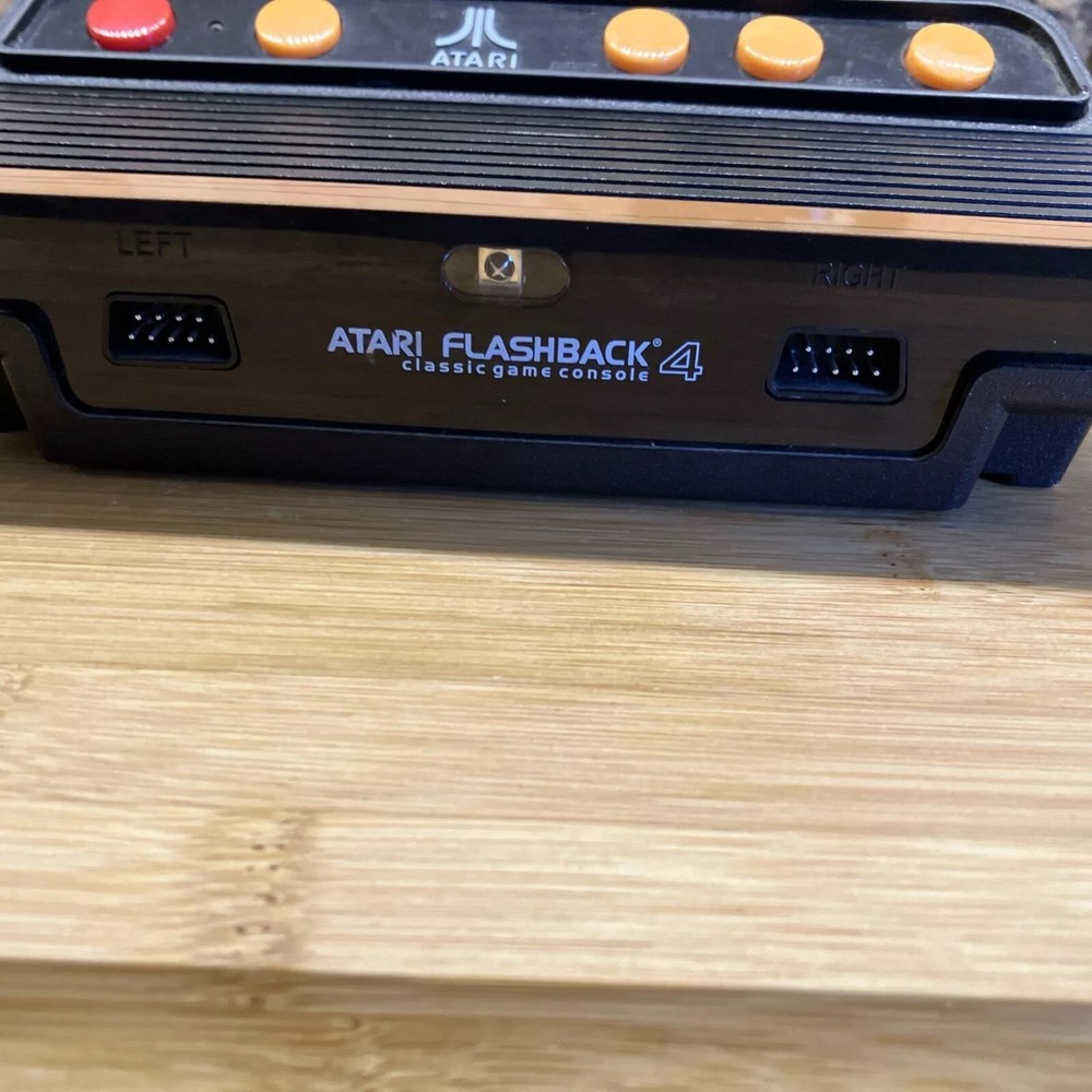 Atari Flashback 4 Classic Game Console With 2 Wireless Joystick Controllers
