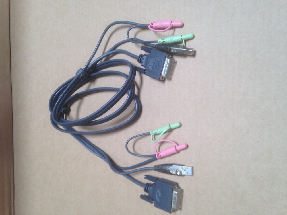 2L7D02UI, ATEN 6 ft KVM Switch Cables, DVI