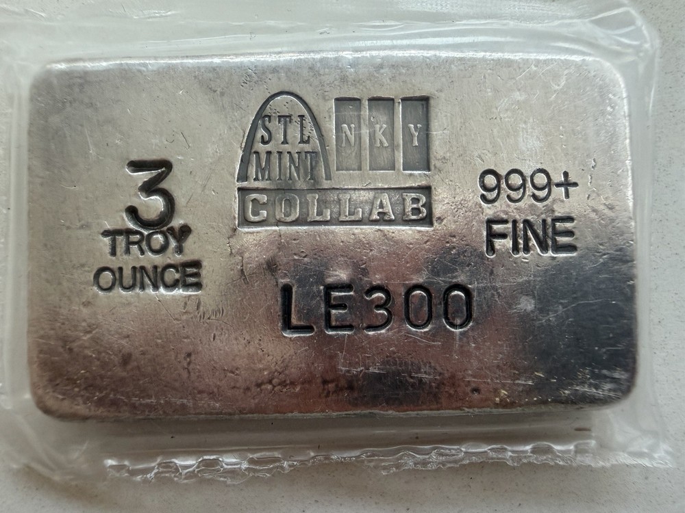 3 oz Silver Bar - Biden Harris Running On Empty