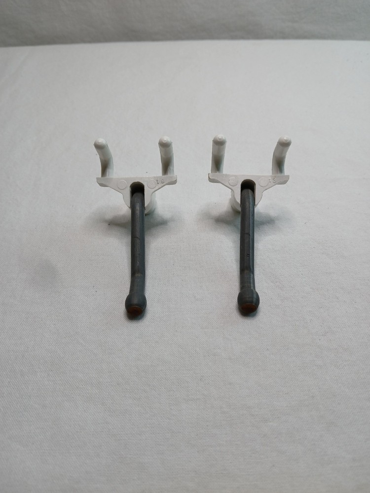 Shelf Pegs Single Hook Peg Board 2.5" Set